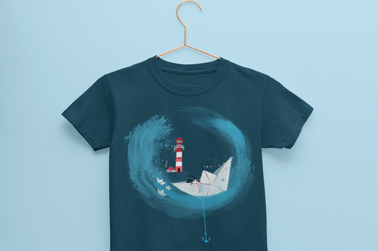 Kinder Shirt "Matrosenmädchen"