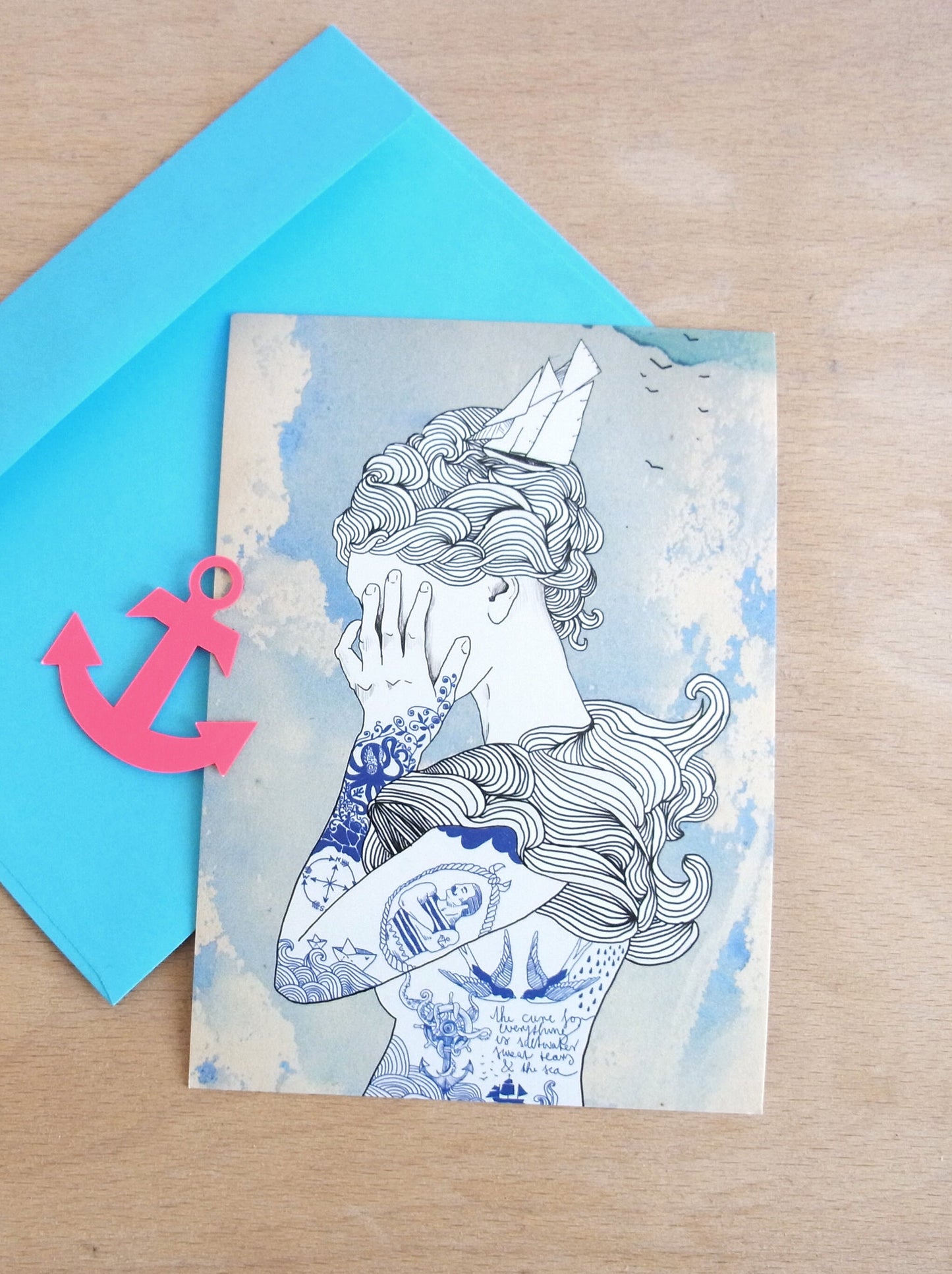 Postkarte "Sailors daughter"