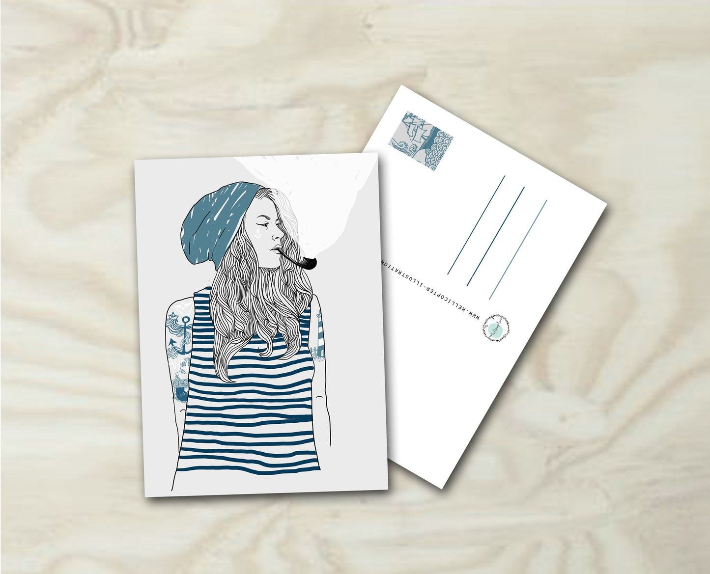 Postkarte "Luise"