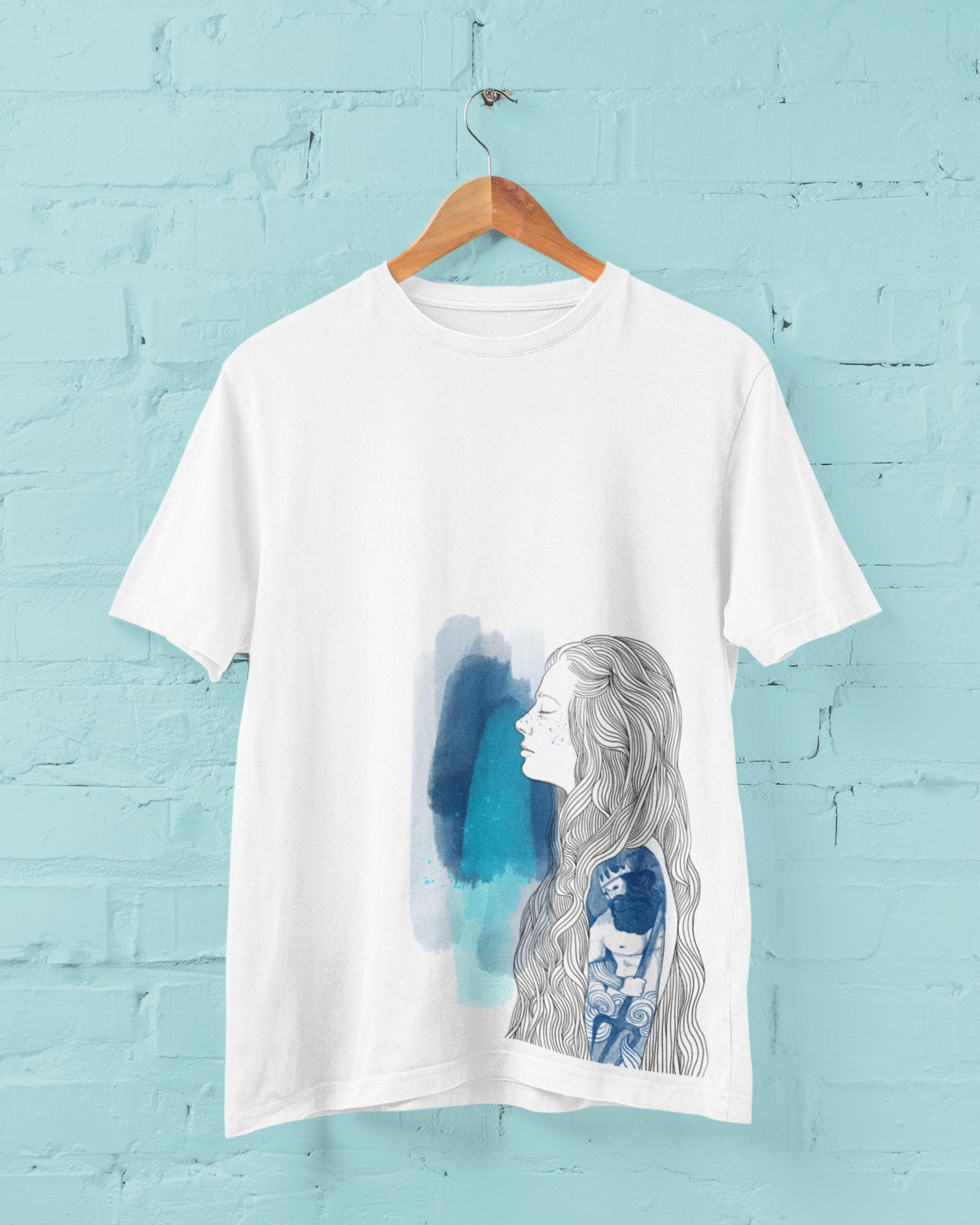Shirt "Neptuns Wife" unisex