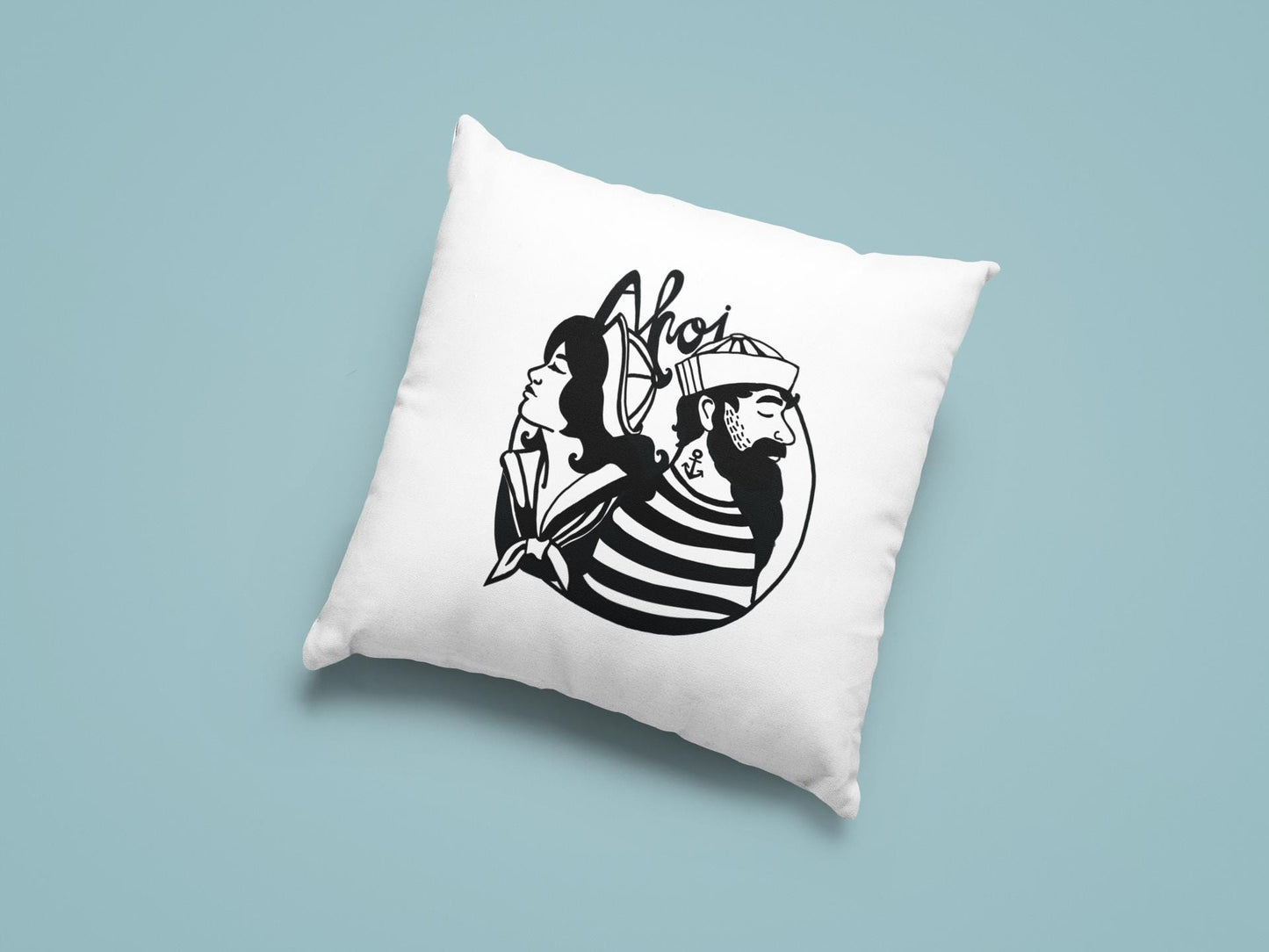 Kissen "Matrosen Ahoi"