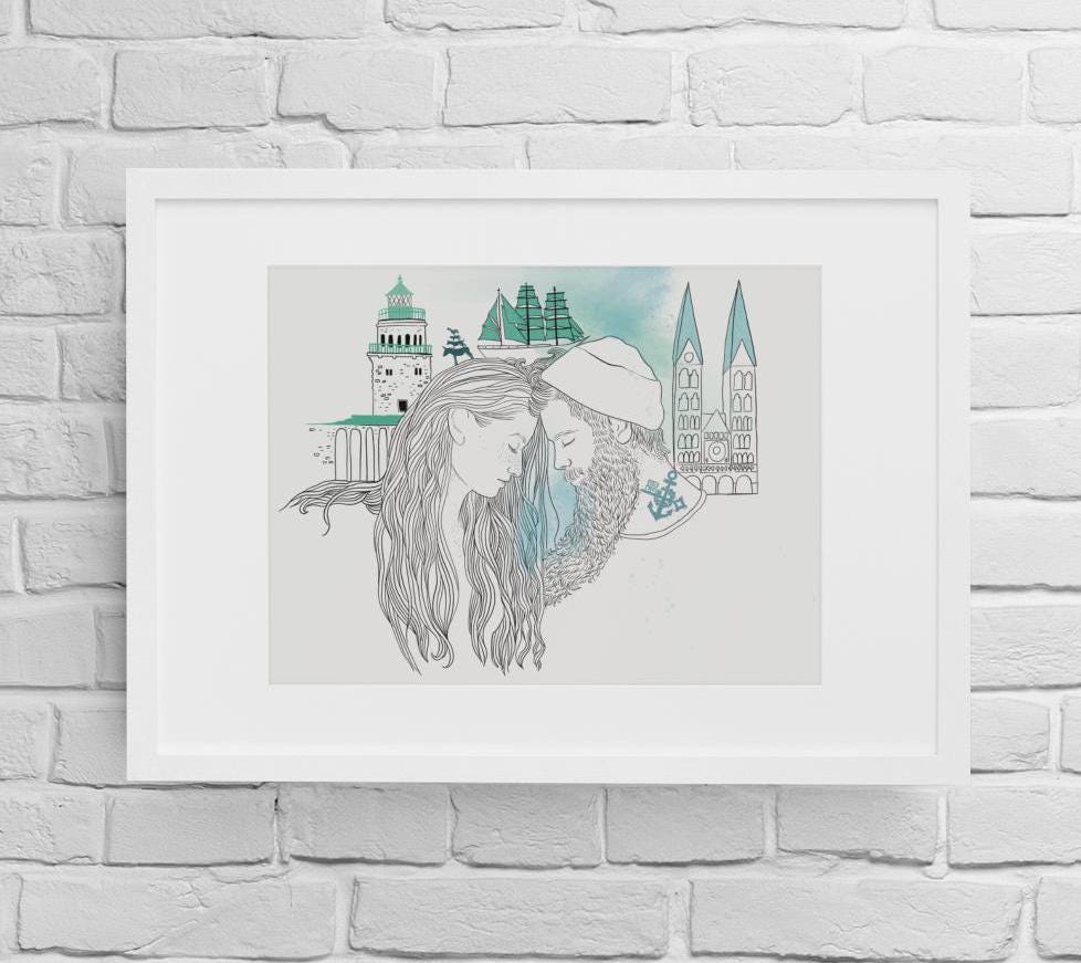 DIN A 3 Poster "Bremen"