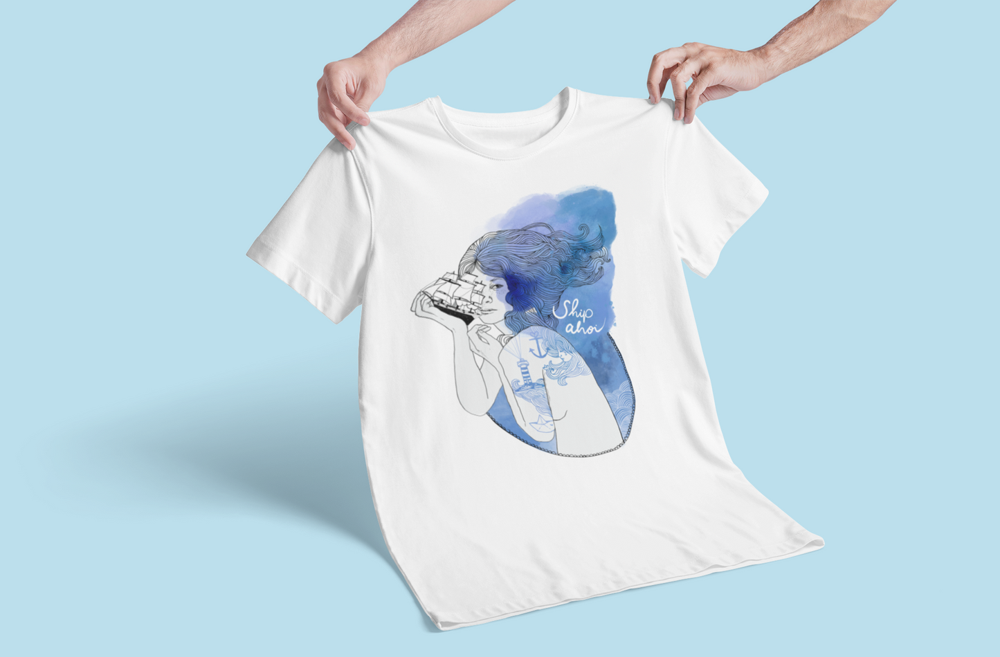 Shirt "Ship Ahoi" Unisex