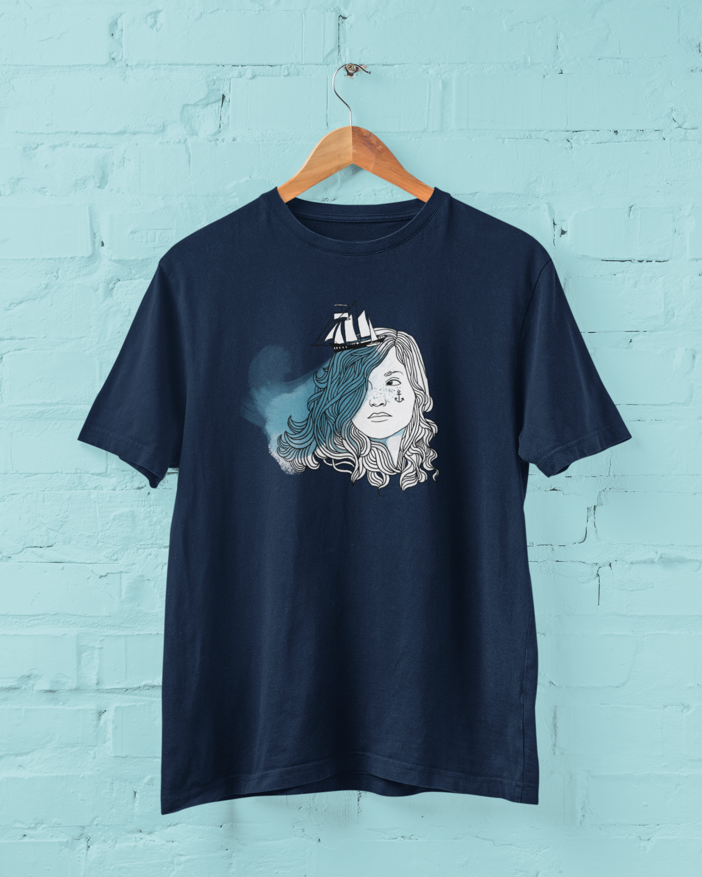 Shirt "Schiff im Haar" Girl