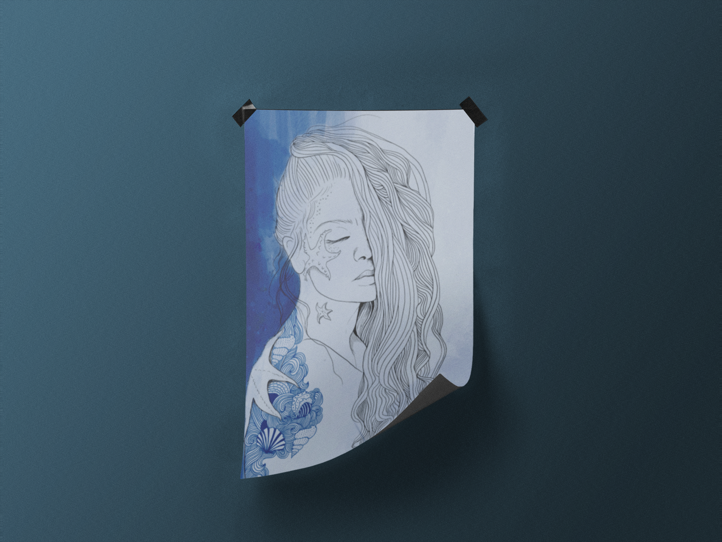 Poster "Seestern"