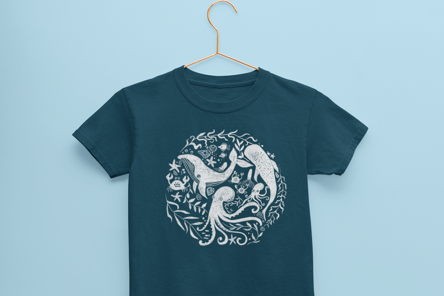 Kinder Shirt "Meeresbewohner"