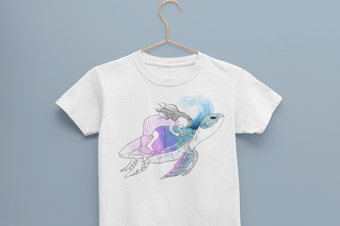 Kinder Shirt "Schildkrötenliebe"