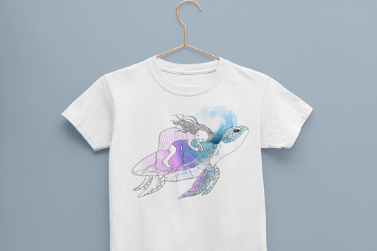 Kinder Shirt "Schildkrötenliebe"