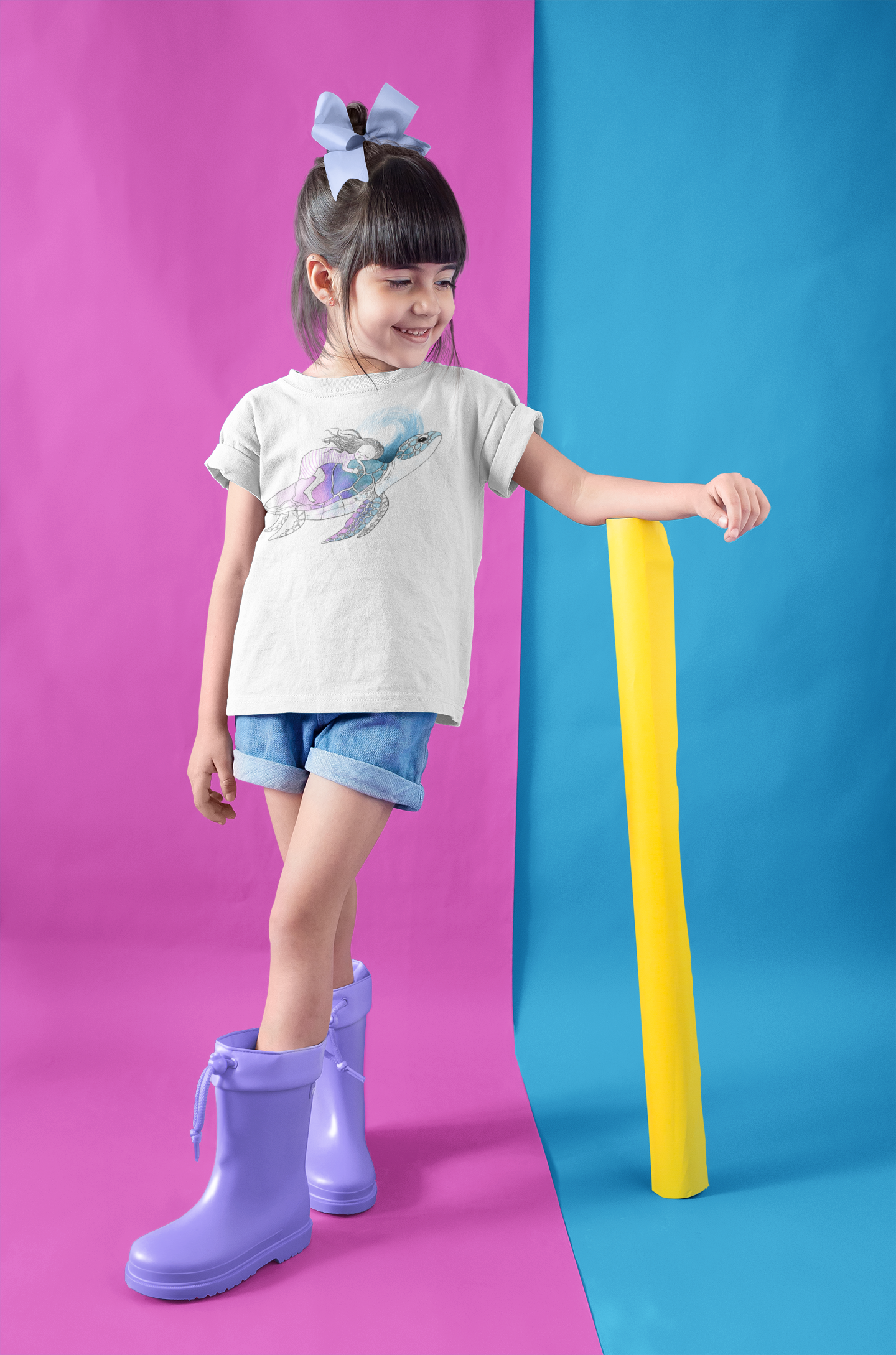Kinder Shirt "Schildkrötenliebe"