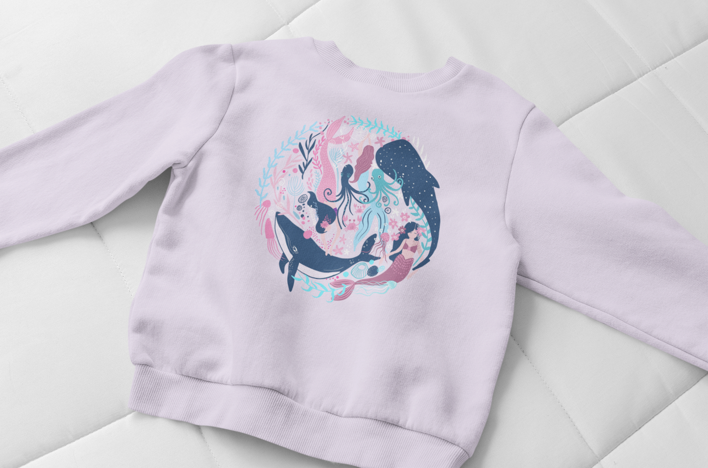 Kinder Sweater "Unter Wasser"