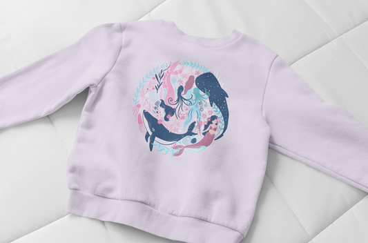 Kinder Sweater "Unter Wasser"