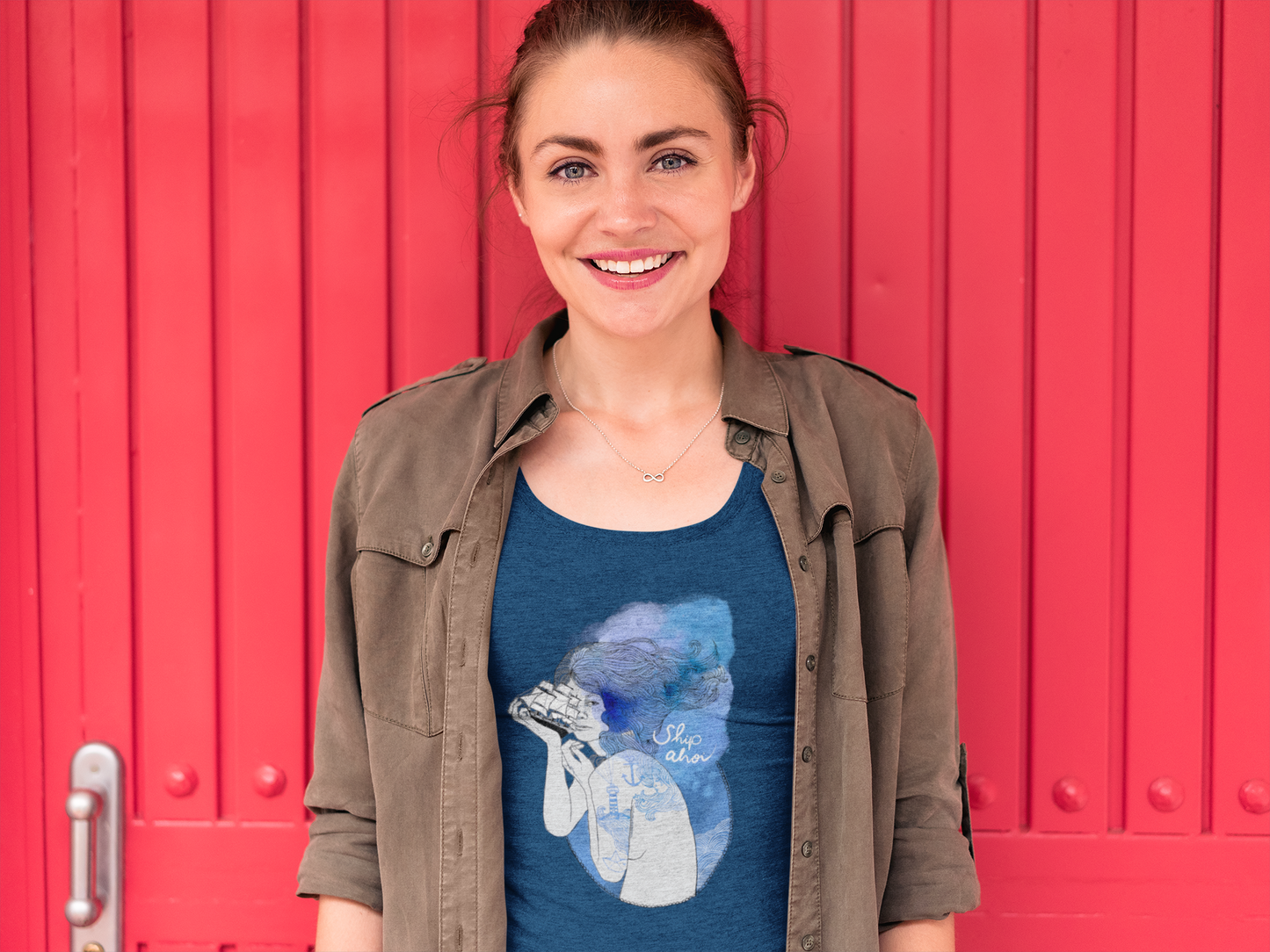 Shirt "Ship Ahoi" Girl