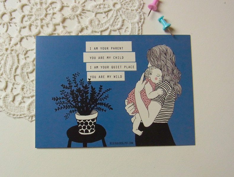 Postkarte "Baby"