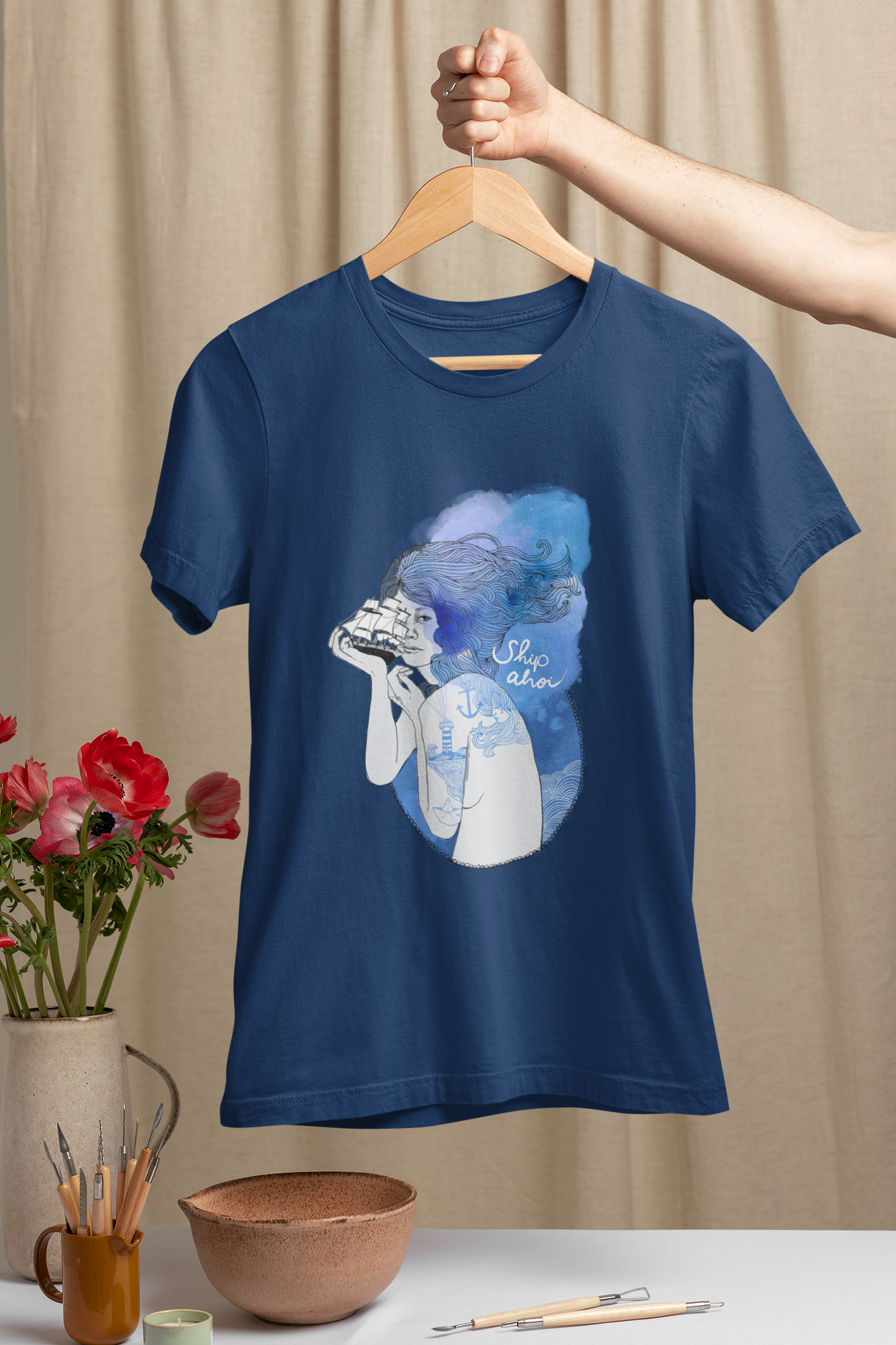 Shirt "Ship Ahoi" Girl