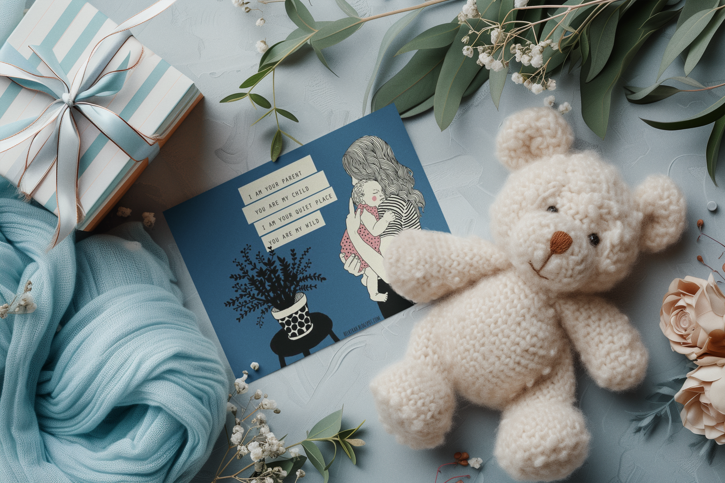 Postkarte "Baby"