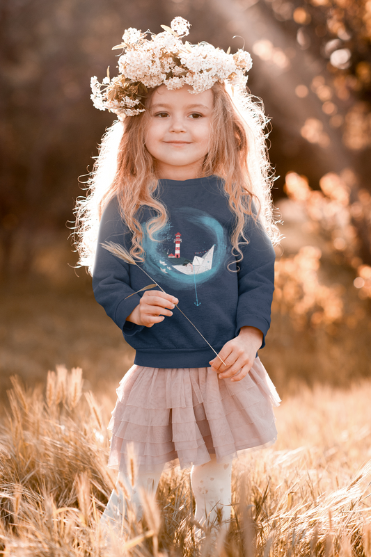 Kinder Sweater "Kleine Matrosin"