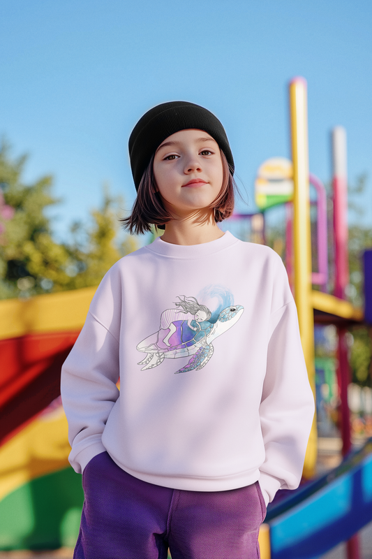 Kinder Sweater "Schildkrötenmädchen"